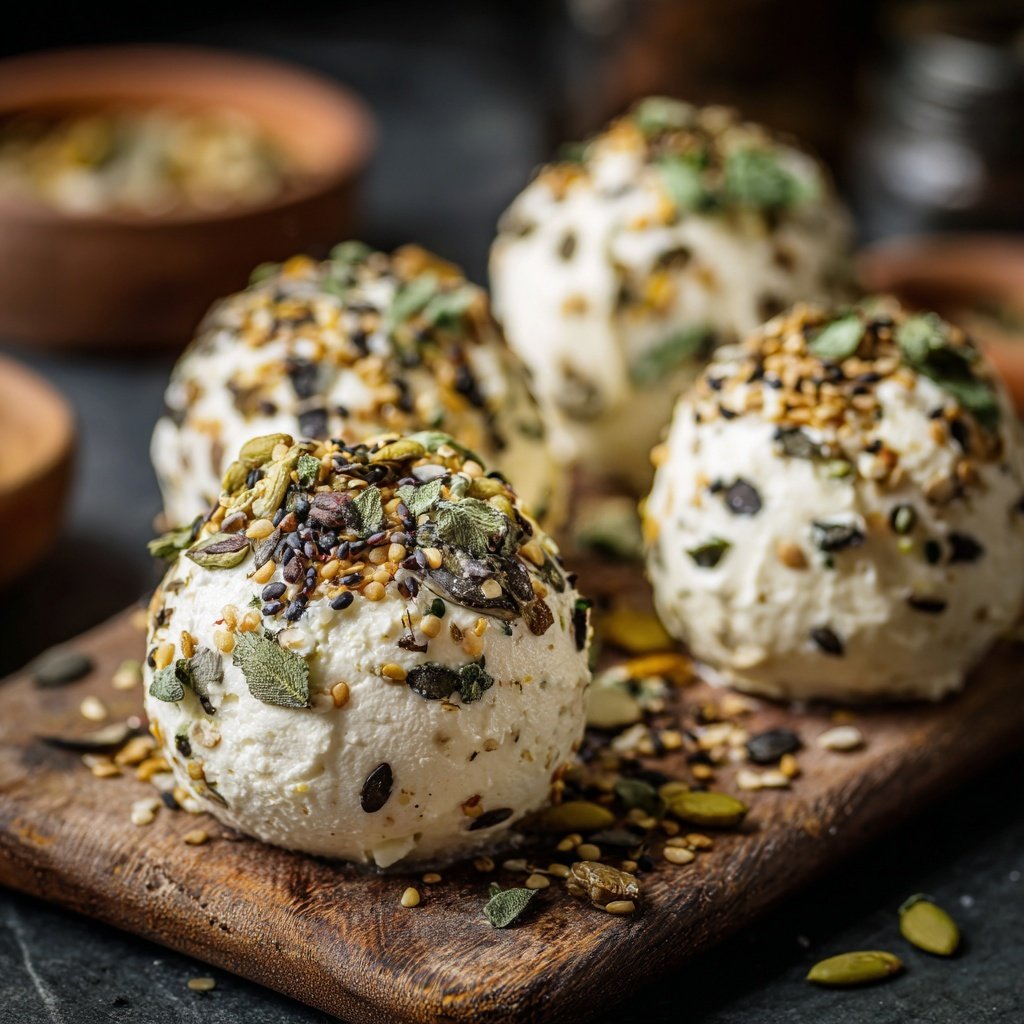 Cottage Cheese Protein Snack Balls