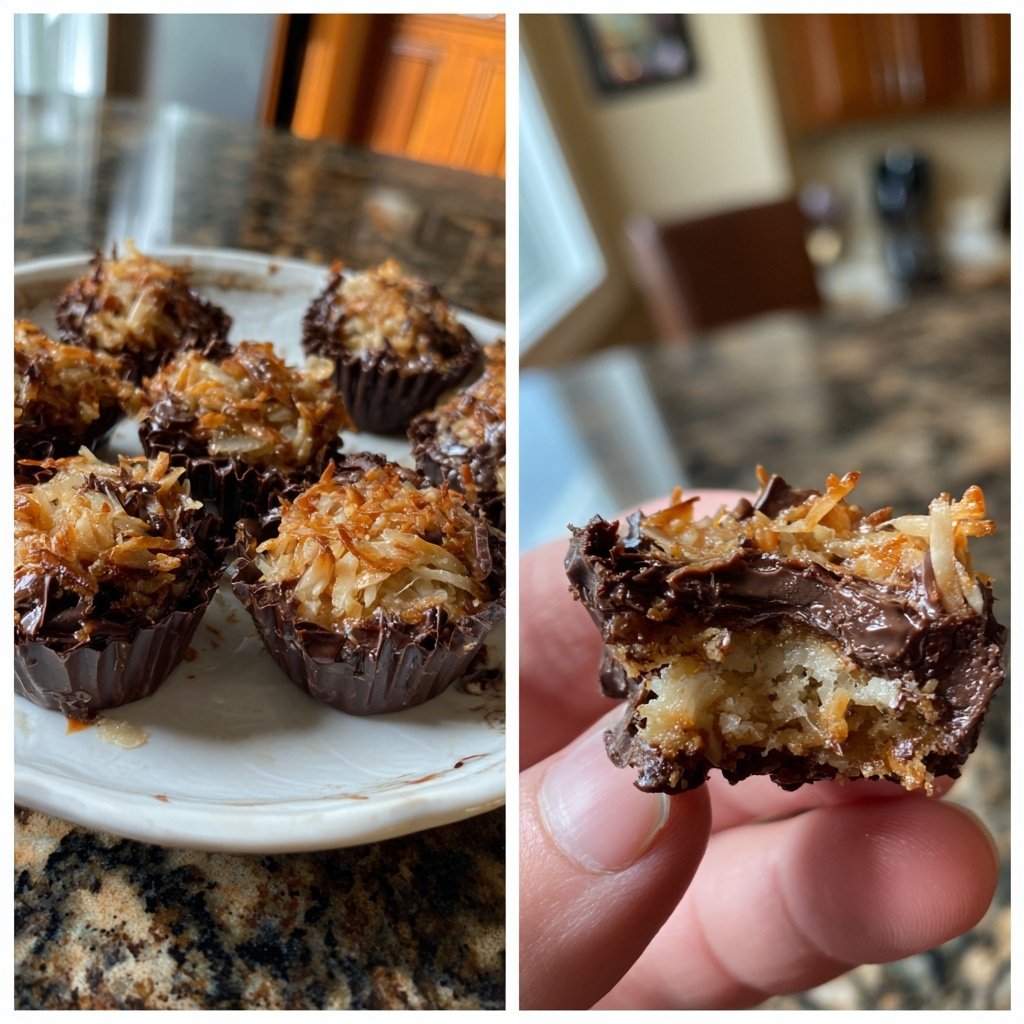 Chocolate Almond Coconut Bites
