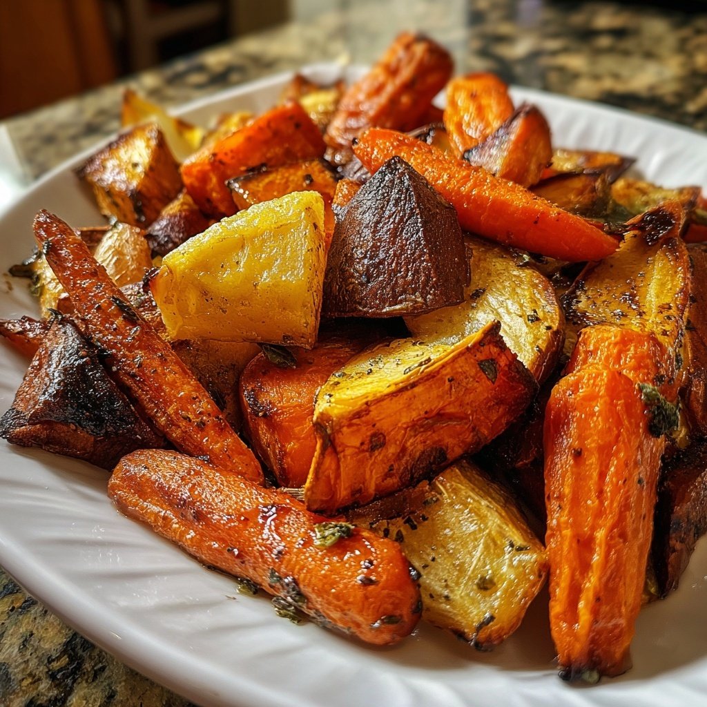 Sunday Roasted Carrot Sweet Potato Bake