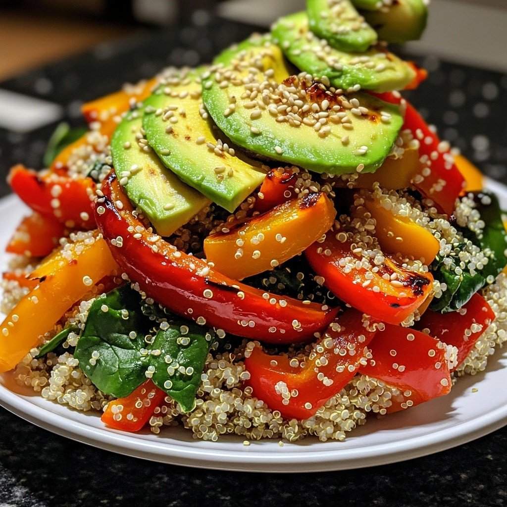 Healthy Roasted Veggie Quinoa Bowl