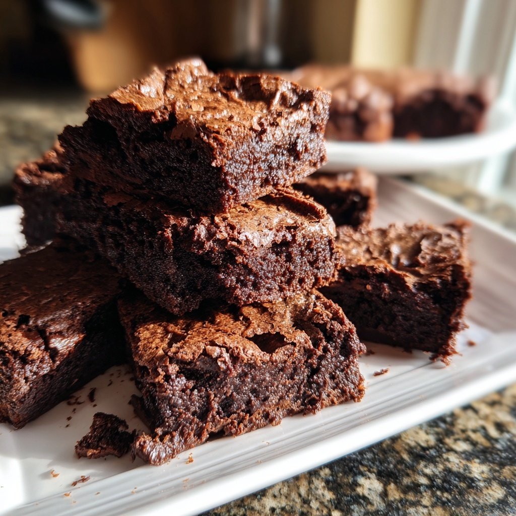 Cottage Cheese Brownies with Dark Cocoa