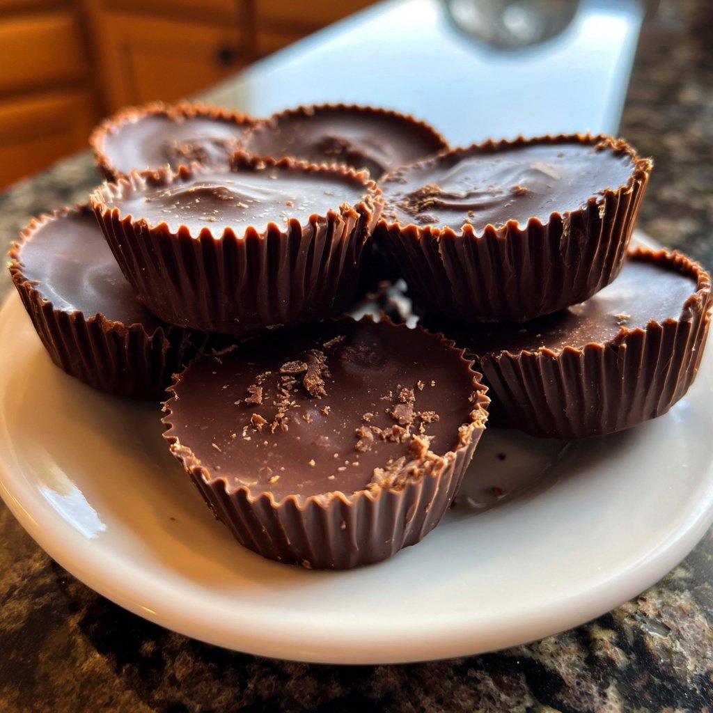 Homemade Reese’s Cups with Coconut Sugar