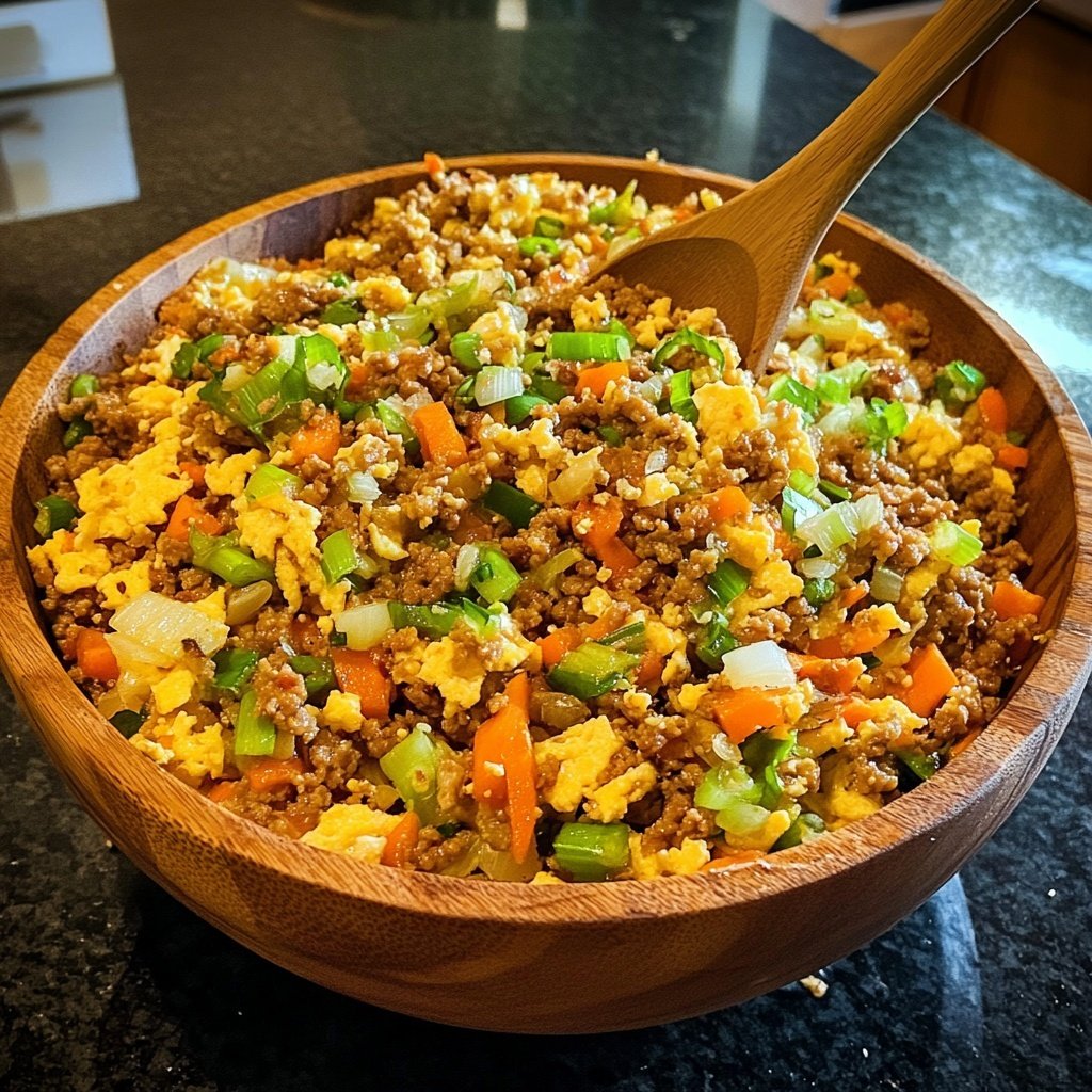 Easy Egg Roll in a Bowl (Low-Carb Recipe)