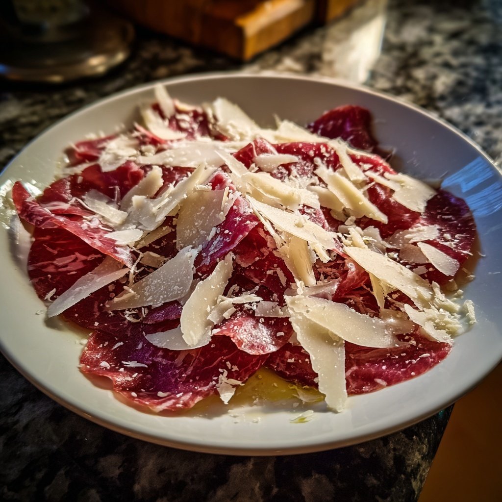 Beef Carpaccio with Parmesan