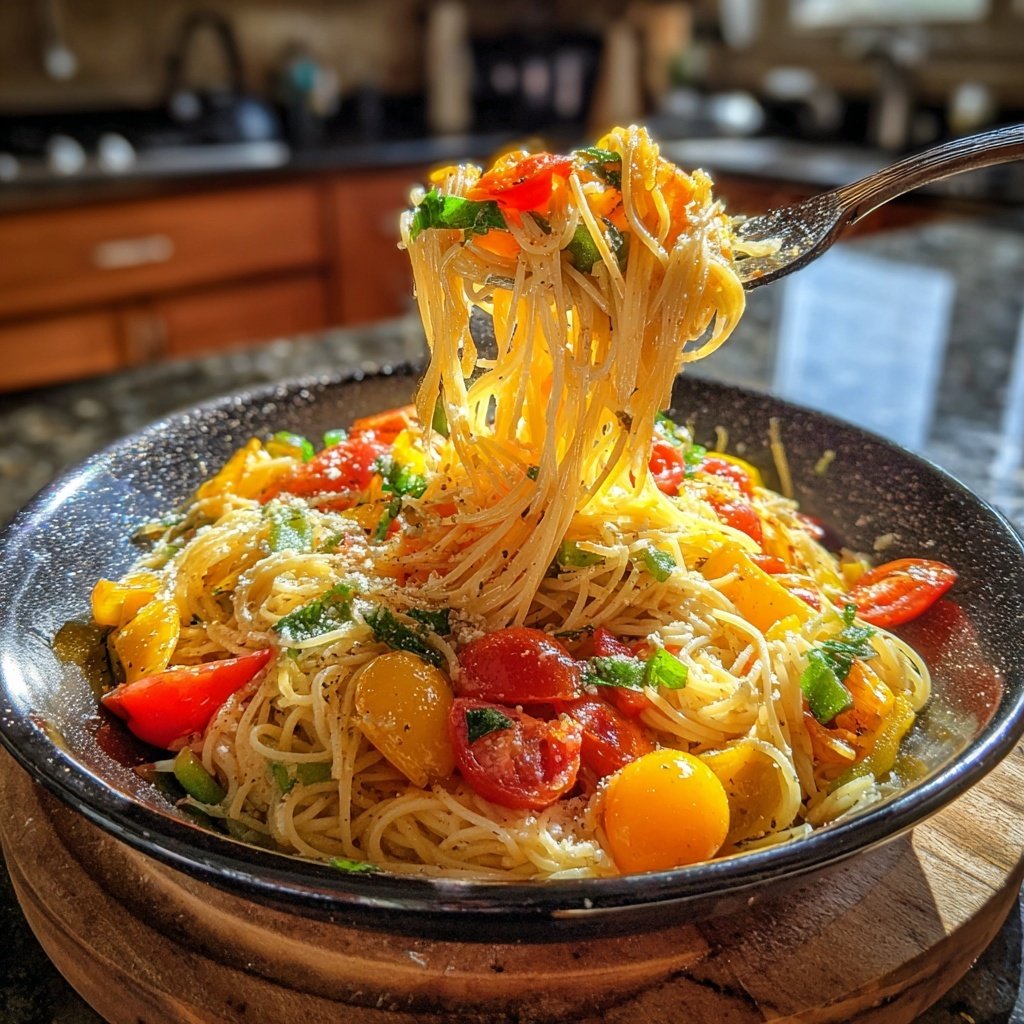 Angel Hair Pasta Primavera