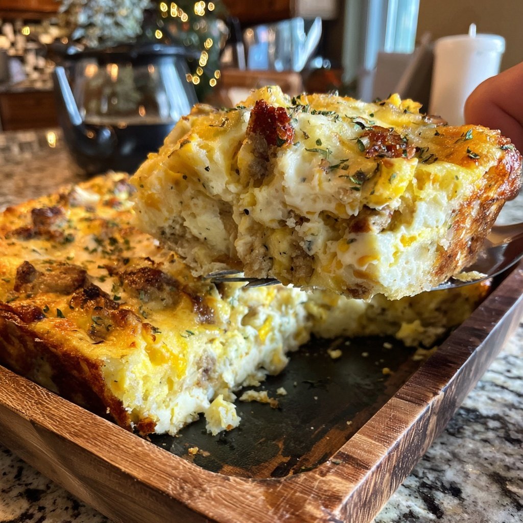 Make Ahead Breakfast Casserole For A Crowd